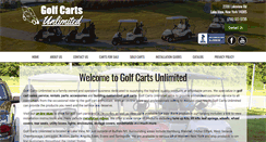 Desktop Screenshot of golfcartsunlimited.us