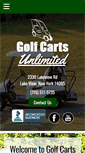 Mobile Screenshot of golfcartsunlimited.us